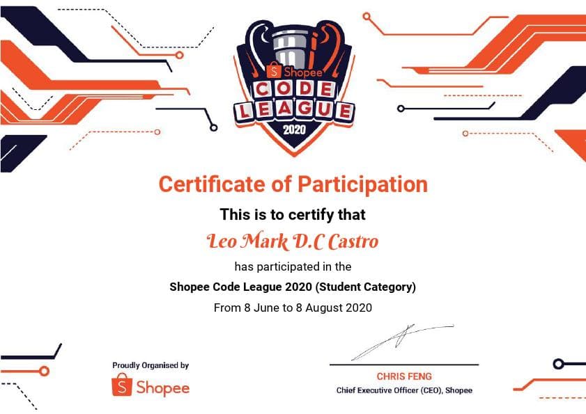 Shopee Code League